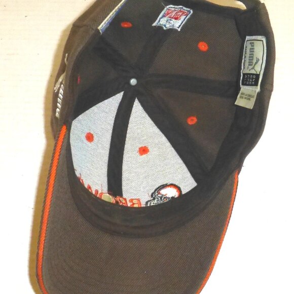 VTG Puma NFL Pro Line Cleveland Browns Hook & Loop Adjustable Hat PLEASE READ - Picture 6 of 9